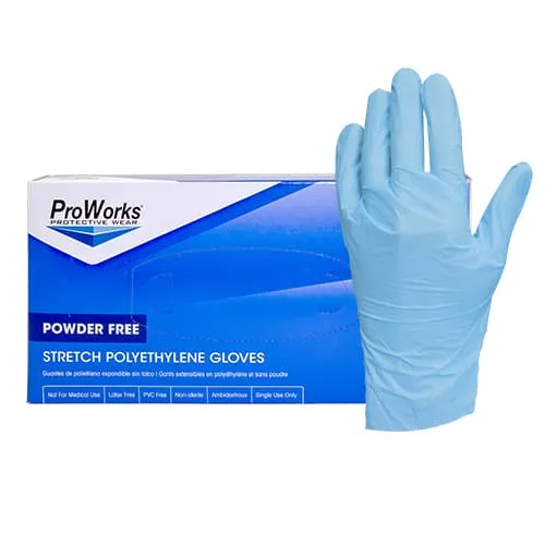 ProWorks® Stretch Polyethylene Gloves