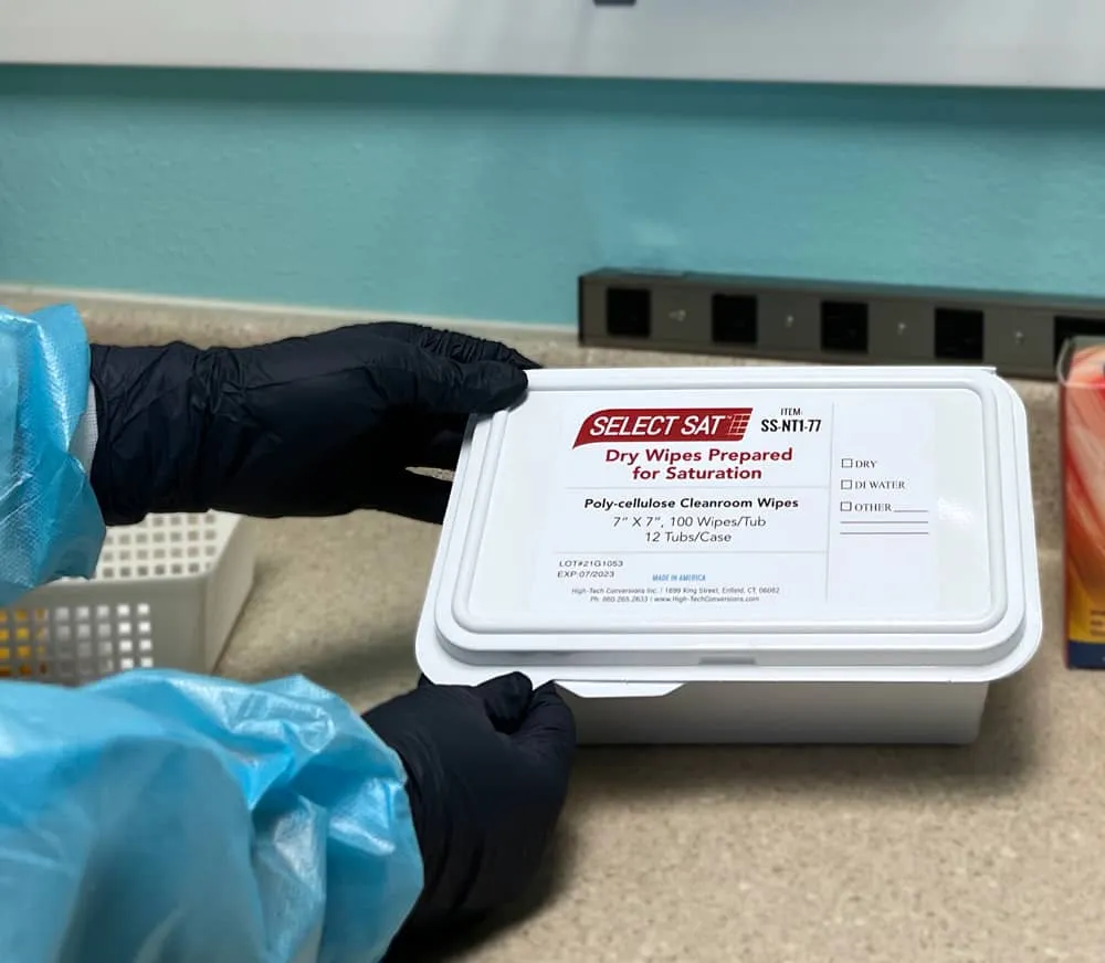 SELECT-SAT® Custom Solvent Cleanroom Wipers - Image 2