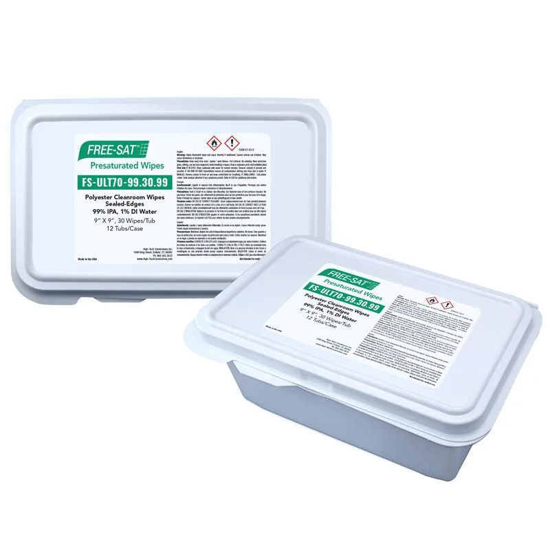 FS-ULT70-99.30.99 FREE-SAT Polyester Presaturated Class 1-10 Wipers