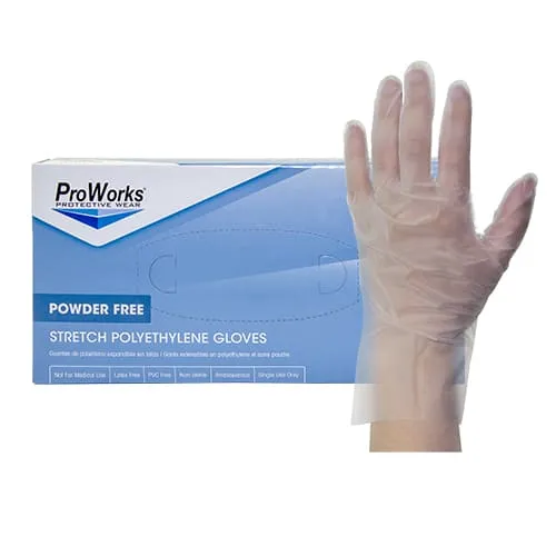ProWorks® Stretch Polyethylene Gloves - Image 2
