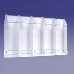5 Compartment Multi-Purpose Dispenser for Disposable Garments and Gloves