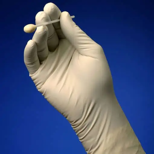 Bulk Packed Sterile 12 in White Nitrile Gloves