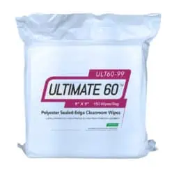 ULTIMATE 60™ Polyester Sealed Edge Cleanroom Wipers