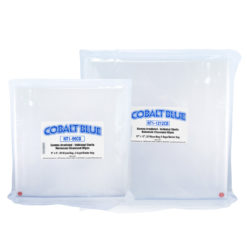 Cobalt Blue Sterile Wipes Dry