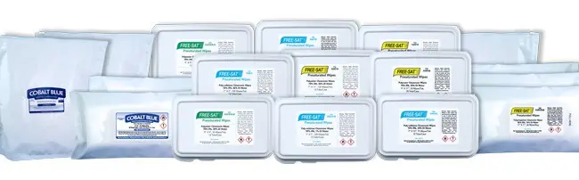 Wipes for sterile and non-sterile cleanroom applications including ISO Class 3-4, 5 and higher