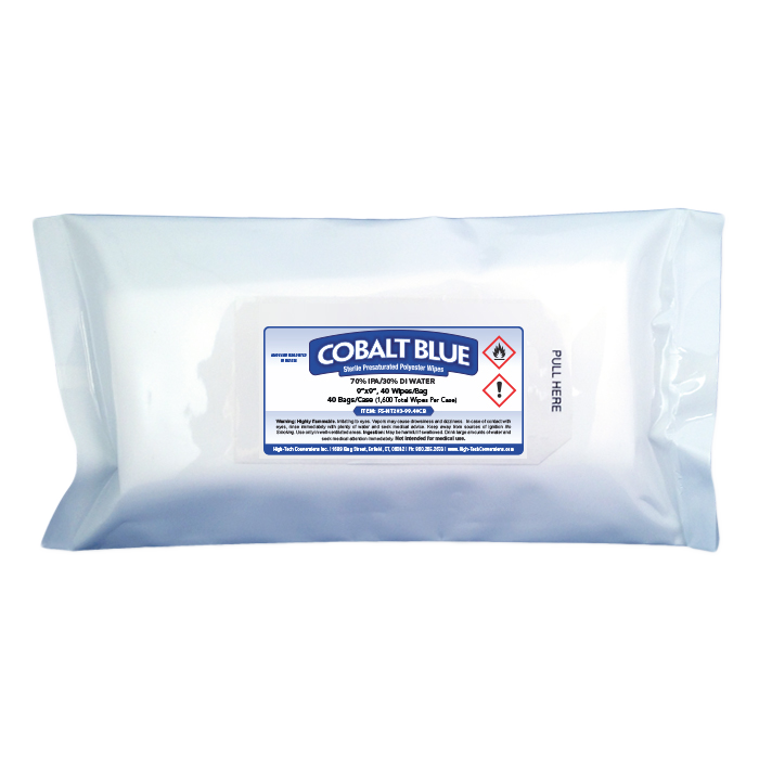 Cobalt_Blue_Sterile_Presaturated_Wipes-70-IPA-30-DI-Water-9x11