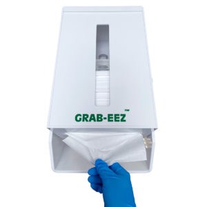 Grab-EEZ™ Cleanroom Wipe Dispenser
