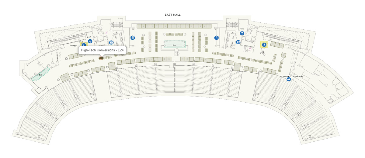 Visit Booth East — E24 at ISPE Boston 22 - High-Tech Conversions