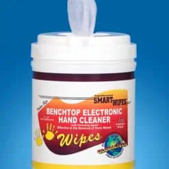 GlobalTech® Benchtop Electronic Hand Cleaner Wipes, Polyester, 6" x 9"