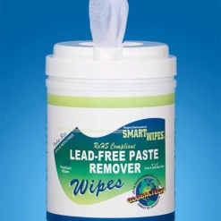 GlobalTech® Lead Free Paste Remover Wipes, Polyester, 6" X 9"